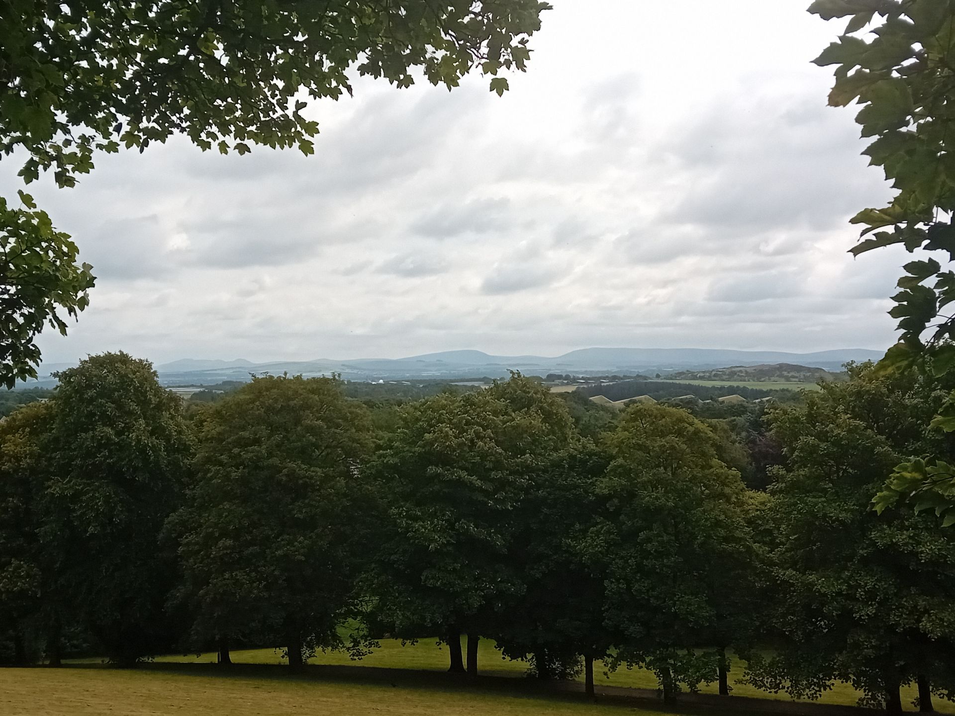 View from the top of Kirkton Park